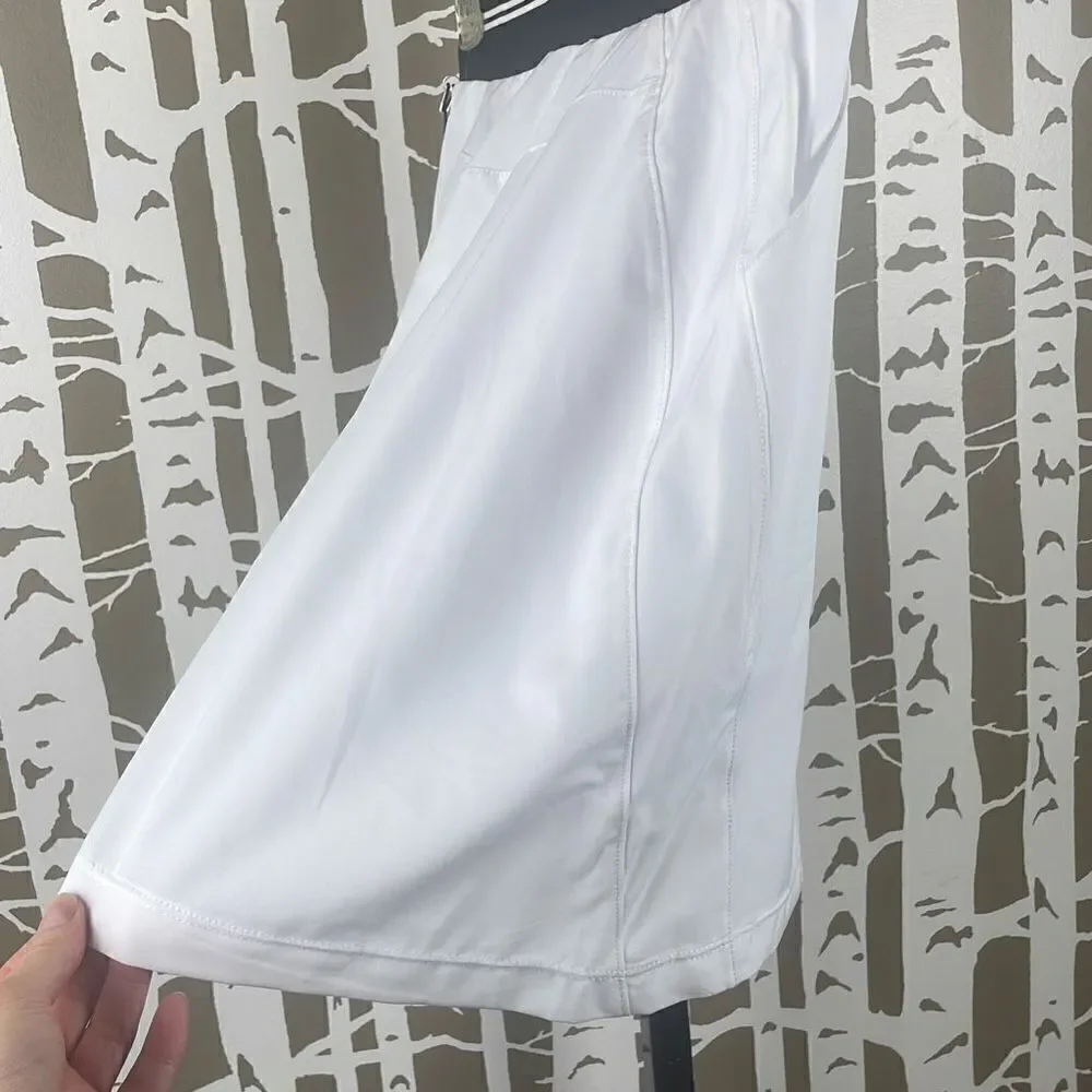 Kyodan Golf White & Black Golf Skort sz XS